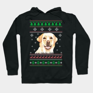 Cute Labrador Retriever Dog Lover Ugly Christmas Sweater For Women And Men Funny Gifts Hoodie